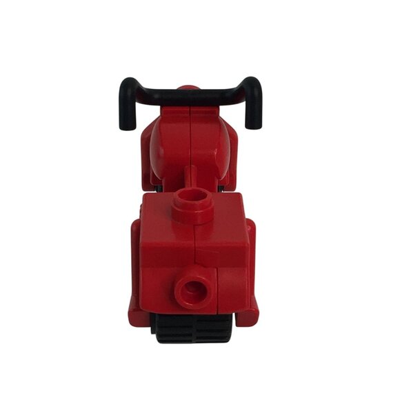 Vintage Lego Duplo Red Motorcycle Lot of 2 Bike Motorbike Vehicle Toy - Picture 5 of 11